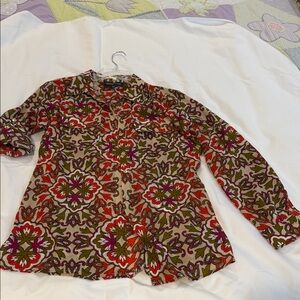 Jones New York Signature Floral Blouse